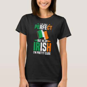 Camiseta Irlanda No Soy Perfecta Pero Como Irlandés Soy Bon