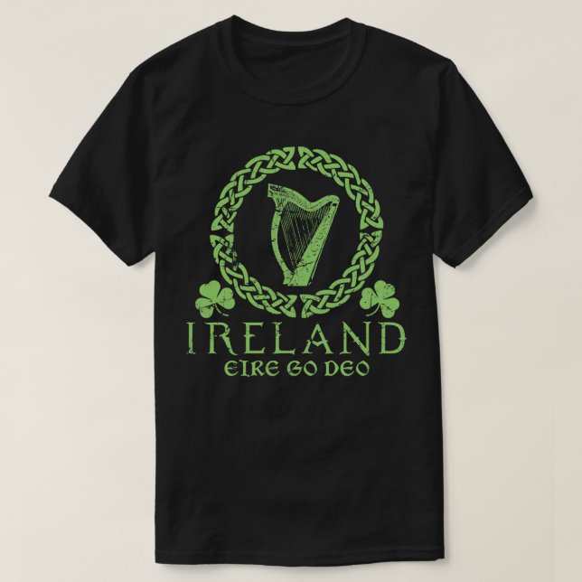 Camiseta Irlanda para siempre Eire Go Deo (Diseño del anverso)