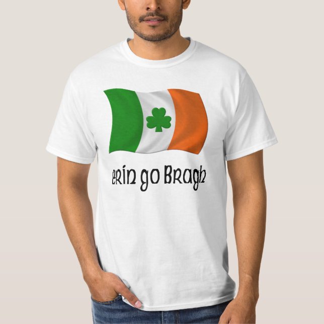 Camiseta Irlanda: Por siempre Erin Go Bragh Irish Say (Anverso)
