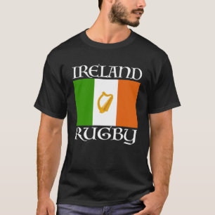 Camiseta Irlanda Rugby Vintage Bandera Irlandesa St Patrick