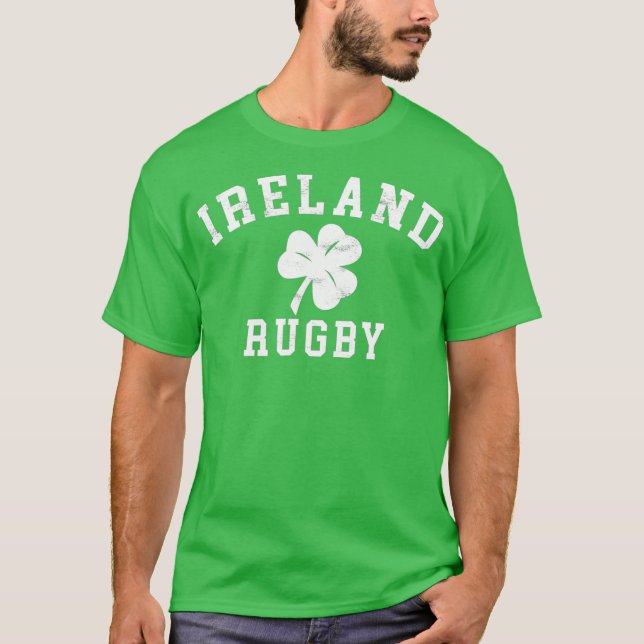Camiseta IRLANDA    RUGBYIrish Shamrock Rugby (Anverso)