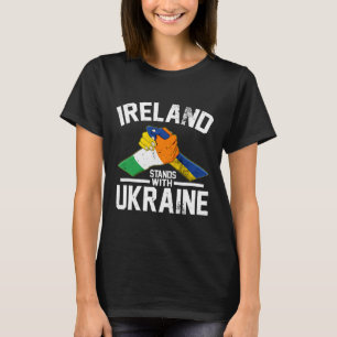 Camiseta Irlanda se pone de parte de Ucrania bandera ucrani