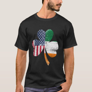 Camiseta Irlanda Shamrock St Patricks Día Bandera Irlandesa