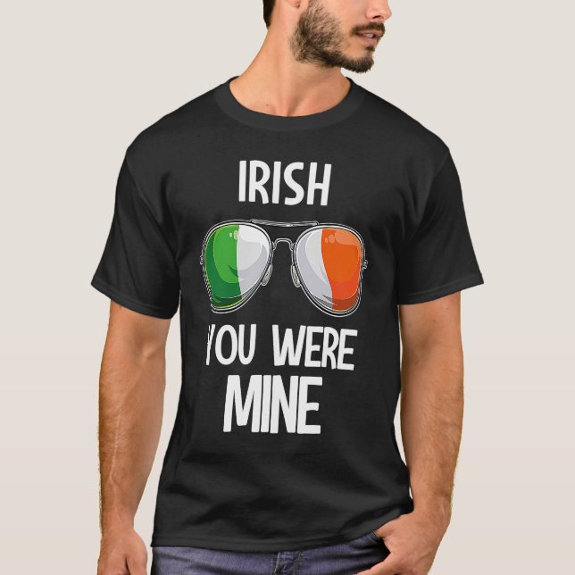 Camiseta Irlanda St Patrick's Day Fiesta Irlandés fuiste mí (Anverso)