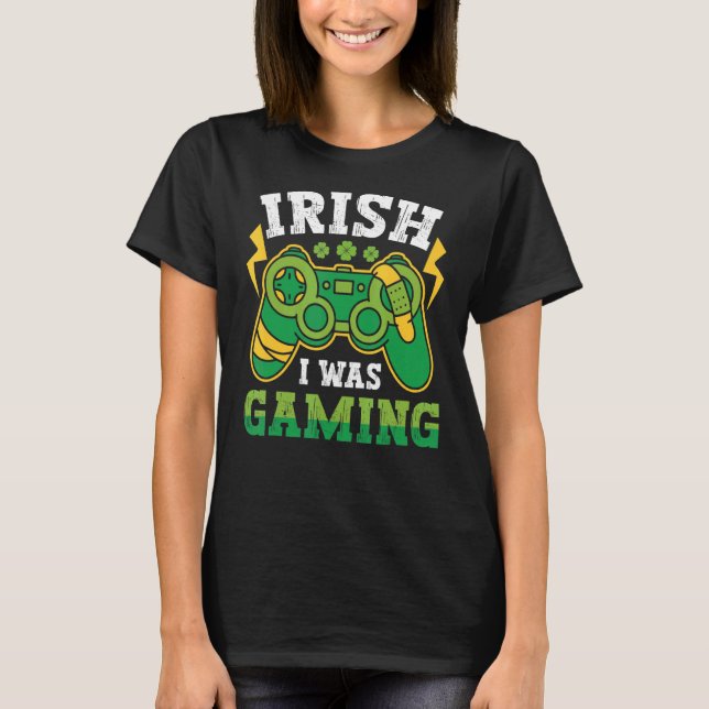 Camiseta Irlanda: Sta Patrocinadores Que Estaba Jugando (Anverso)
