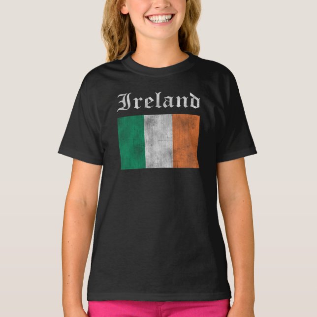 Camiseta Irlanda Vintage (Anverso)