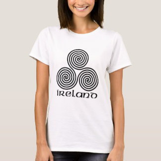 Camiseta Irlanda y el espiral triple