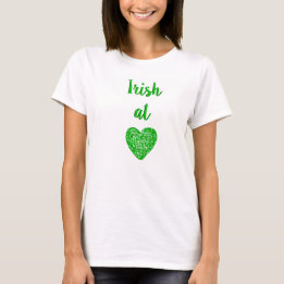Camiseta Irlandés al corazón
