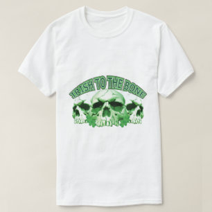 Camiseta Irlandés al cráneo óseo