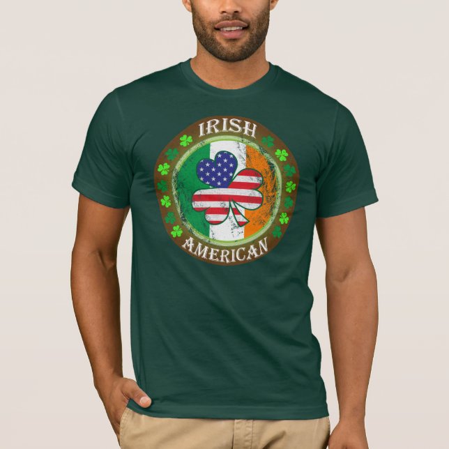 Camiseta Irlandés Americano (Anverso)