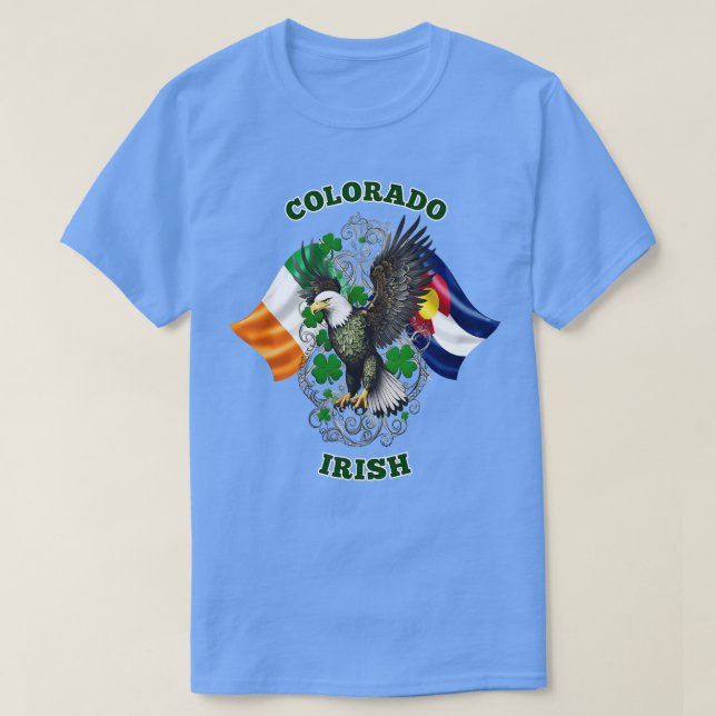 Camiseta Irlandés Colorado (Diseño del anverso)