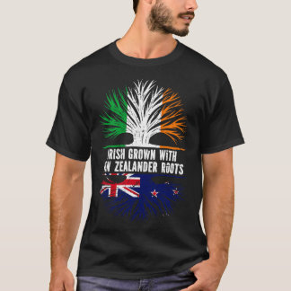 Camiseta Irlandés cultivado con neozelandeses remonta la ba