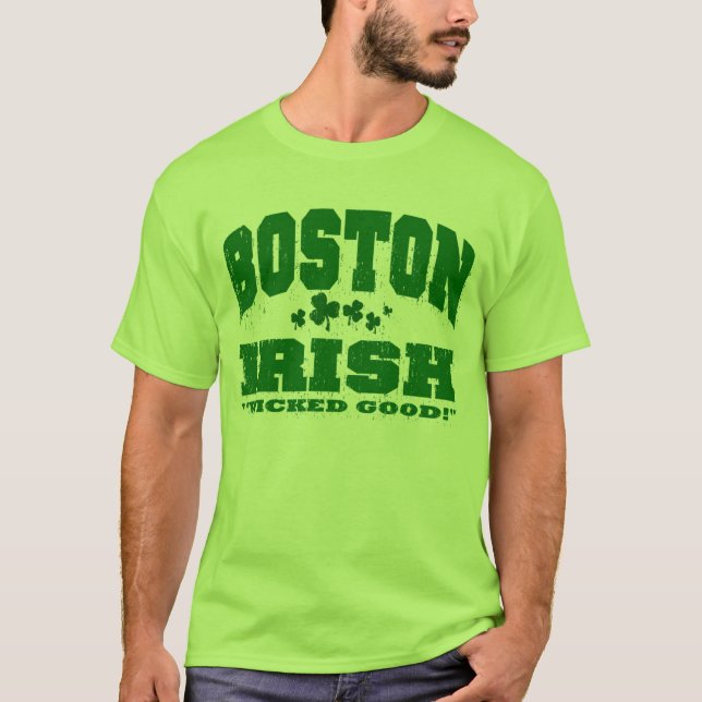 CAMISETA IRLANDÉS DE BOSTON (Anverso)