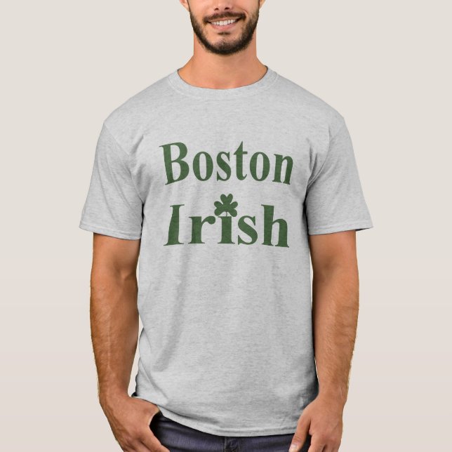 Camiseta Irlandés de Boston (Anverso)