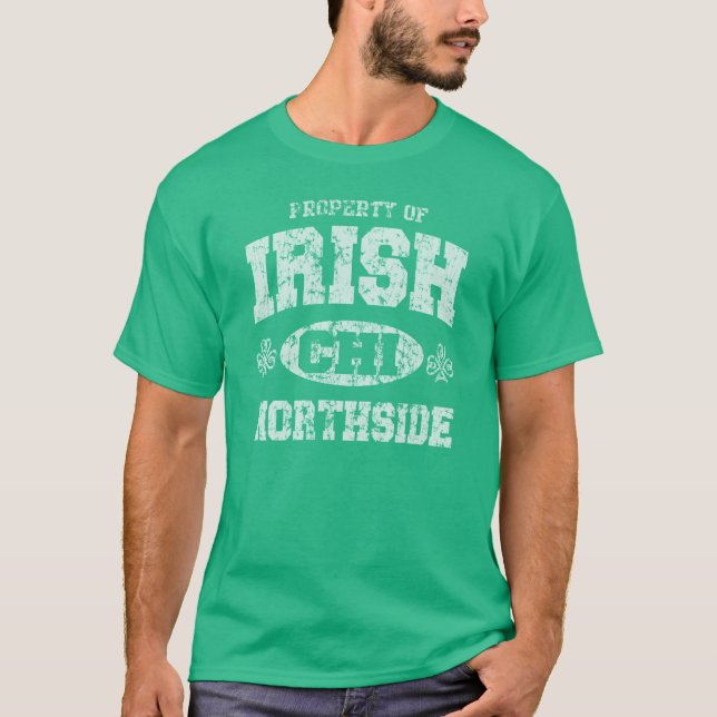 Camiseta Irlandés de Chicago Northside (Anverso)