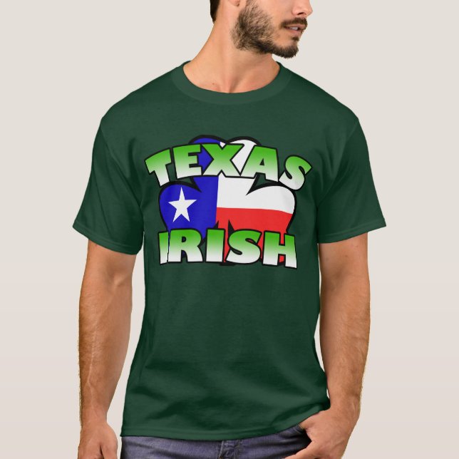 Camiseta Irlandés de Tejas (Anverso)