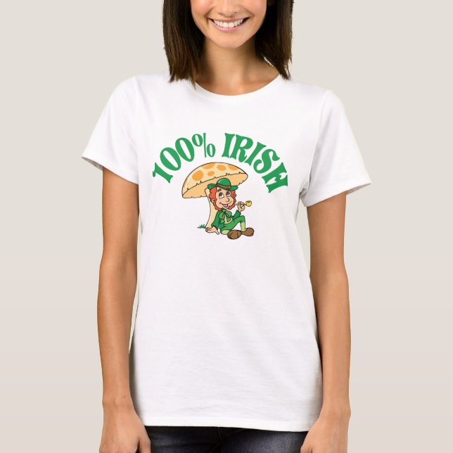 Camiseta Irlandés del 100% (Anverso)