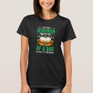 Camiseta Irlandés Del Día De San Patricio Sale De Un Chiste