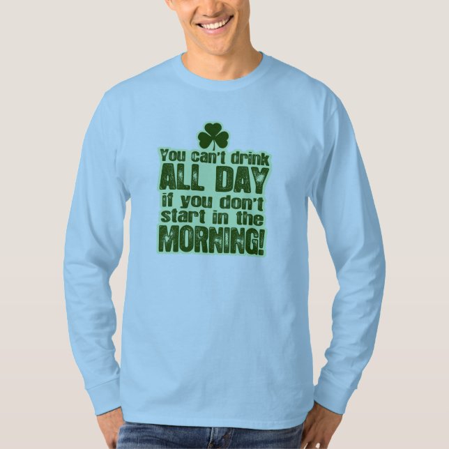 Camiseta Irlandés del día de St Patrick divertido (Anverso)