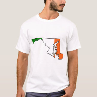 Camiseta Irlandés del estado de Maryland