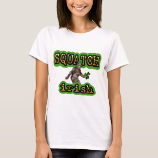 Camiseta irlandés del squatch