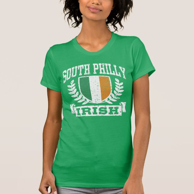 Camiseta Irlandés del sur de Filadelfia (Anverso)