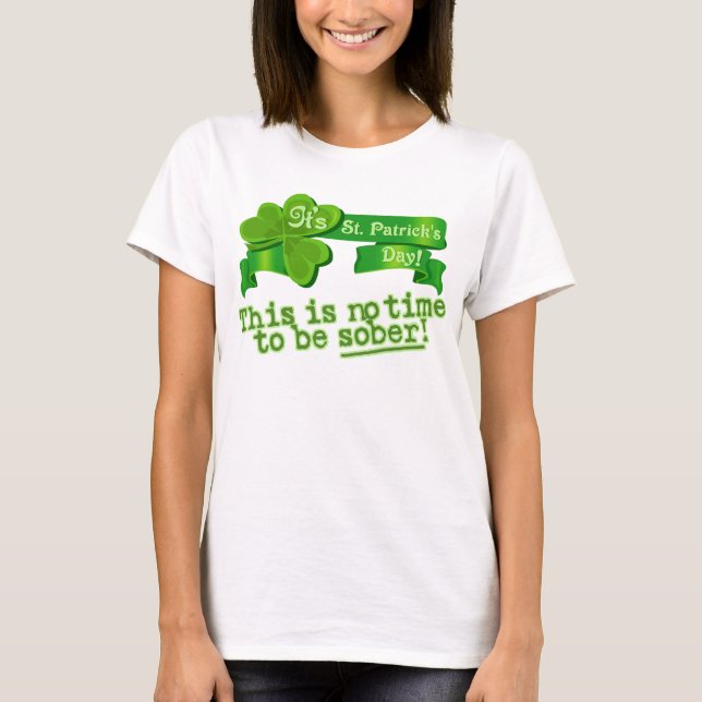 Camiseta Irlandés divertido del día del St Patricks (Anverso)