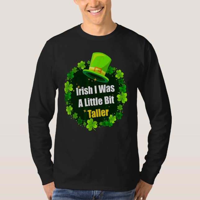 Camiseta Irlandés en el Día de San Patricio fui un pequeño  (Anverso)