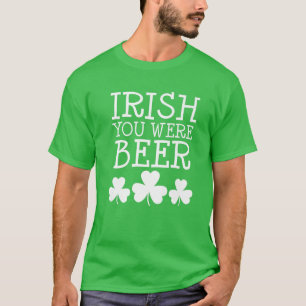 Camiseta Irlandés, eras Beer St Patricks Day Graciosa Bebid