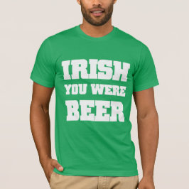 Camiseta Irlandés eras Cerveza