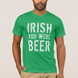 Camiseta Irlandés eras Cerveza