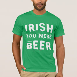 Camiseta Irlandés eras Cerveza