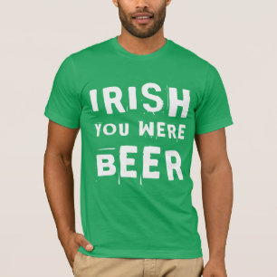 Camiseta Irlandés eras Cerveza