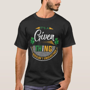 Camiseta Irlandés - Es algo dado