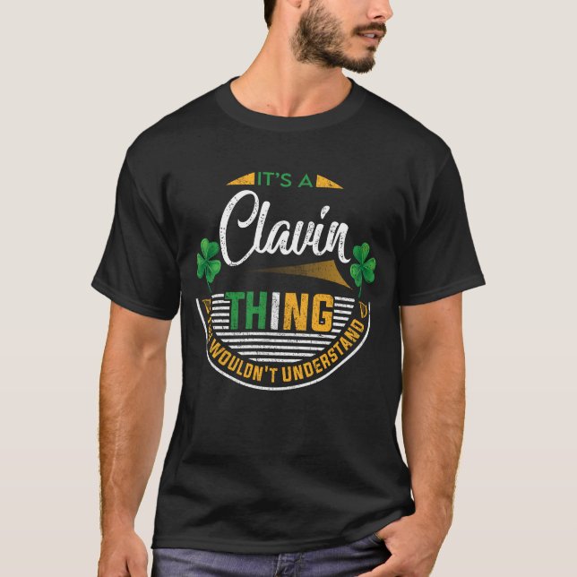 Camiseta Irlandés - Es algo de Clavin (Anverso)