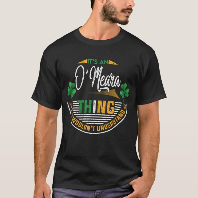 Camiseta Irlandés - Es algo O'Meara (Anverso)
