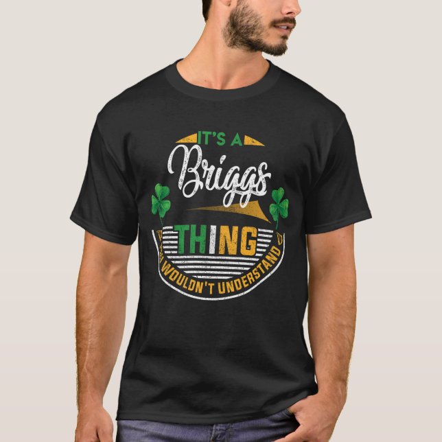 Camiseta Irlandés - Es una cosa de Briggs (Anverso)