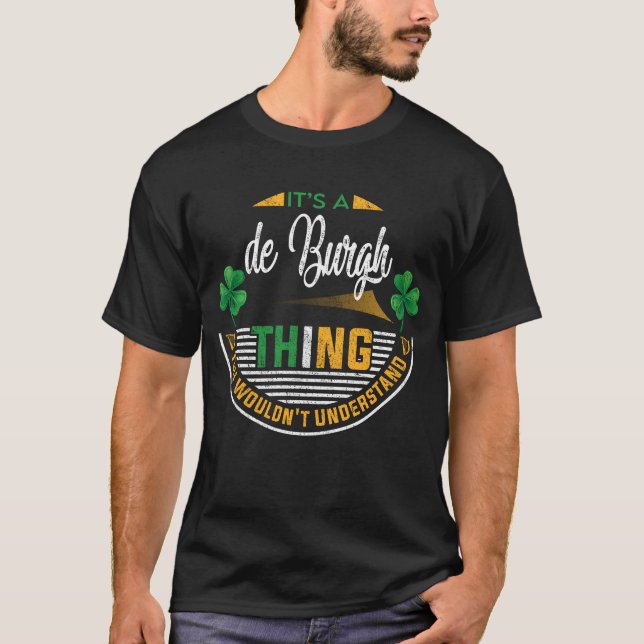 Camiseta Irlandés - Es una cosa de Burgh (Anverso)