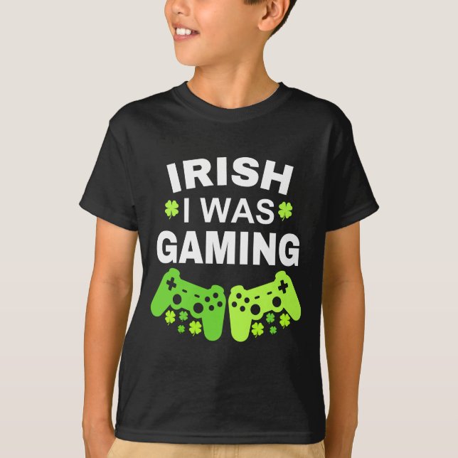 Camiseta Irlandés, estaba jugando (Anverso)