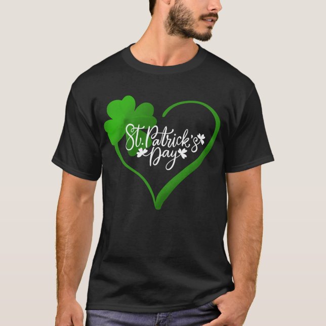Camiseta Irlandés, feliz Día de San Patricio (Anverso)