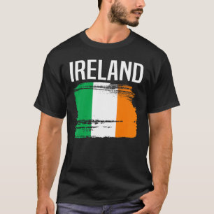 Camiseta Irlandés Flag St Patricks Day Vintage Distresage I