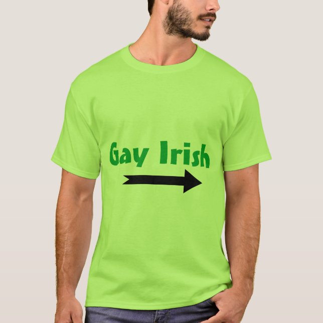 Camiseta Irlandés gay (Anverso)
