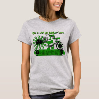 Camiseta Irlandés Goes Retro -Go n-er y bthar leat. -Irland