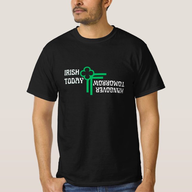 Camiseta Irlandés hoy resaca mañana (Anverso)