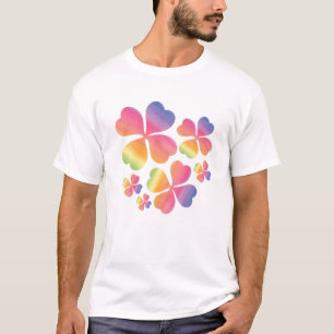 Camiseta Irlandés Lucky Four Leaf Ireland Clover Shamrock