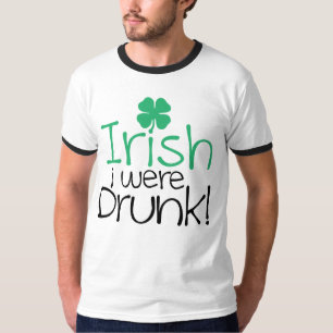 Camiseta ¡Irlandés me bebieron!