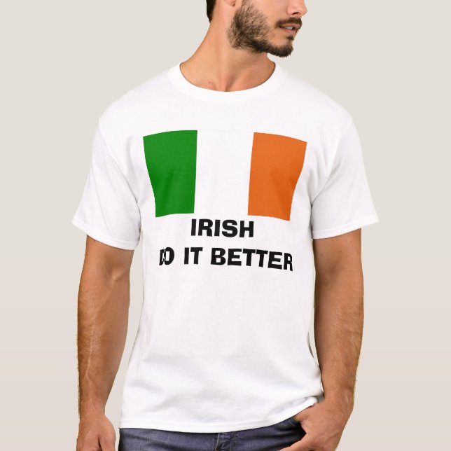 Camiseta Irlandés mejora (Anverso)