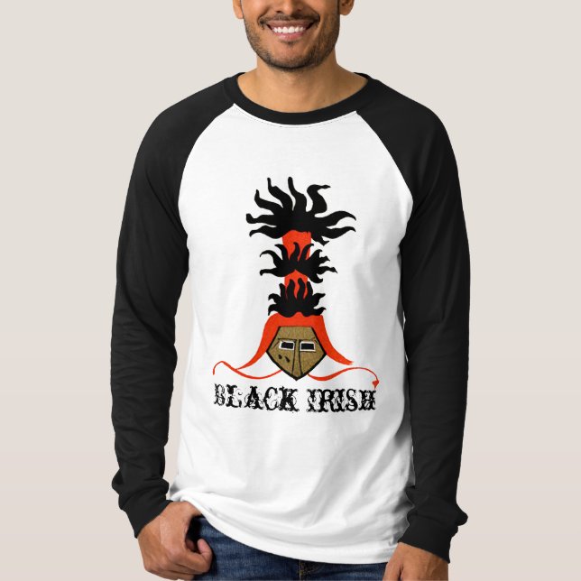 Camiseta Irlandés negro (Anverso)