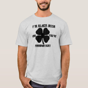 Camiseta Irlandés negro