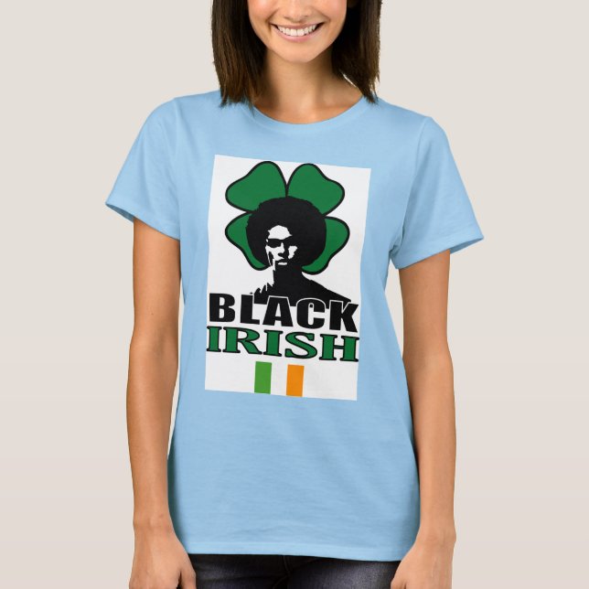 Camiseta Irlandés negro (Anverso)